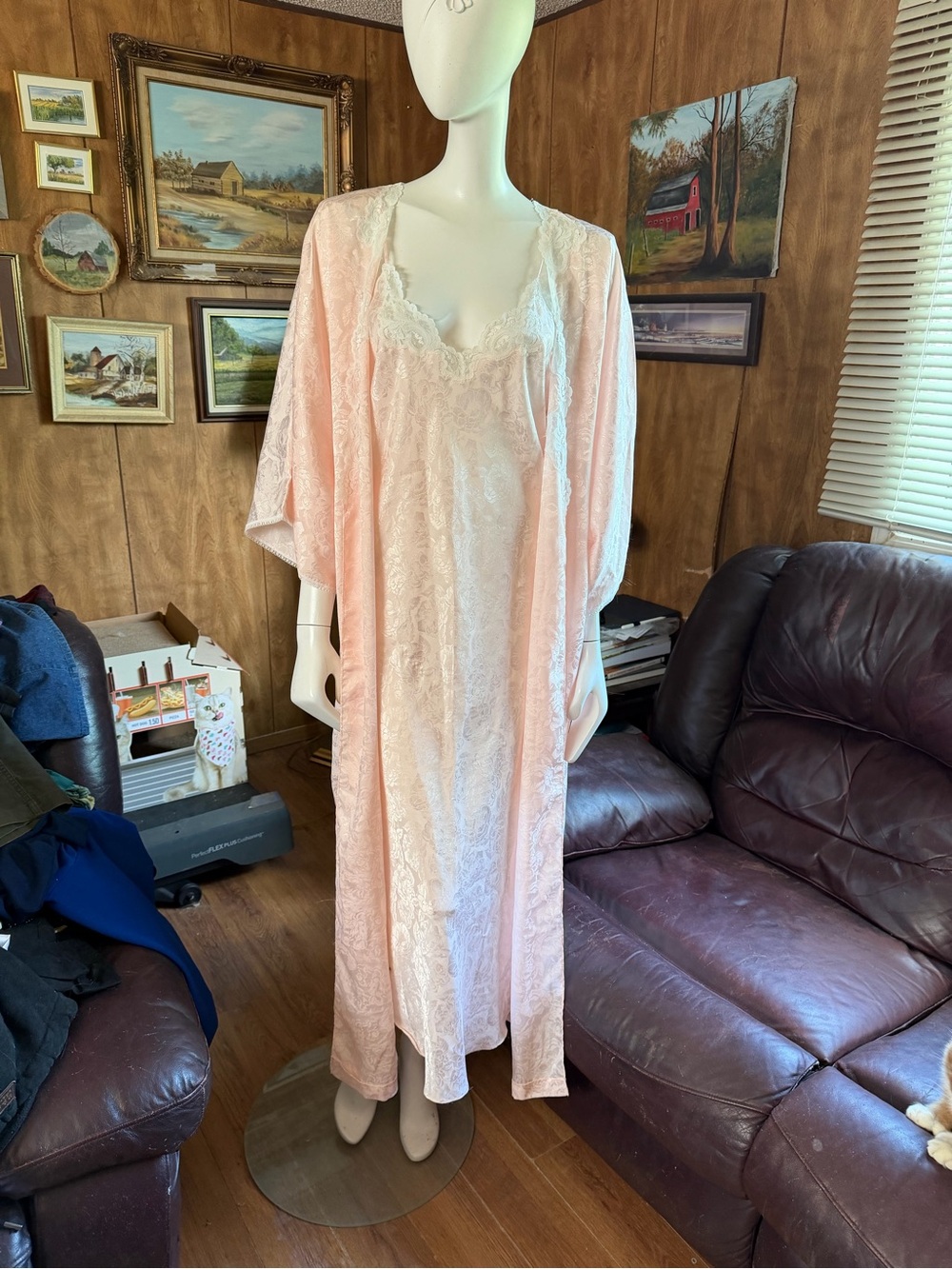Vintage Nightgown and Wrap/Robe